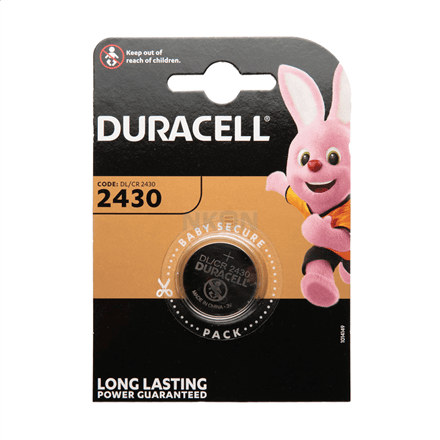 Duracell | Battery | DL2430 BL1 | CR2430 | Lithium | 1 pc(s) – image 1