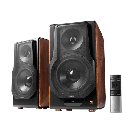 Edifier Premium 2.0 Speaker System | S3000MK II | Bluetooth | Wireless connection | Brown – image 1