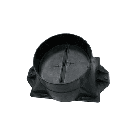 CATA | Hood adapter | 02849003 | Quantity per pack 1 | TF 2003 / S BOX | Black – nuotrauka 1