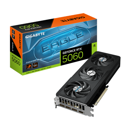 Gigabyte GeForce RTX 5060 EAGLE MAX OC 8G · NVIDIA · 8 GB – image 1