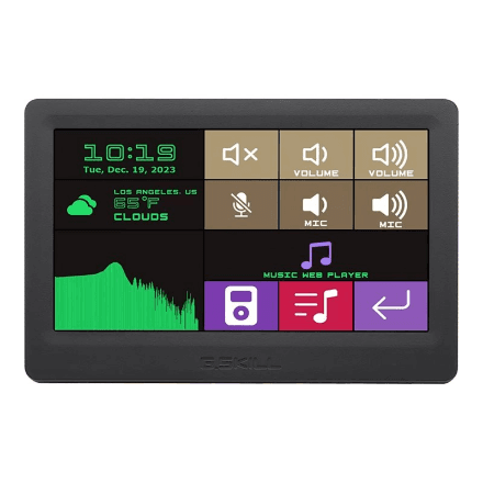 G.Skill Widget Dashboard 7'' Touch Panel | GD-A7PCCSK-WGD – nuotrauka 1