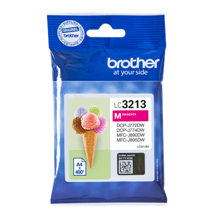 Brother LC3213M | Ink Cartridge | Magenta – nuotrauka 1