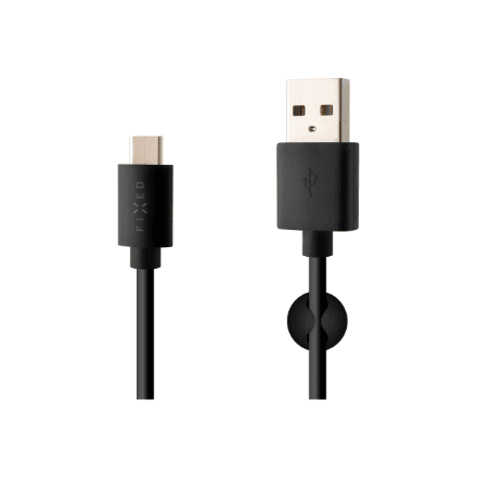 Fixed | Data And Charging Cable With USB/USB-C Connectors | Black – image 1