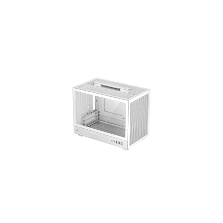 Deepcool Ultra-portable Case | CH160 WH | White | Mini-ITX | ATX PS2 – nuotrauka 1