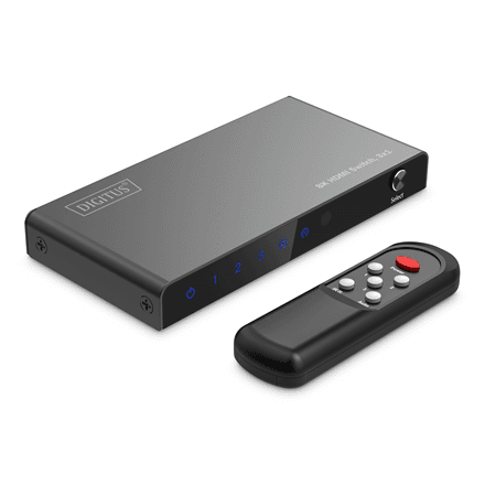 Digitus 8K HDMI Switch, 3x1 | DS-55333 | Black – image 1