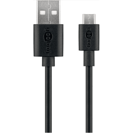 Goobay Micro USB charging and sync cable – image 1