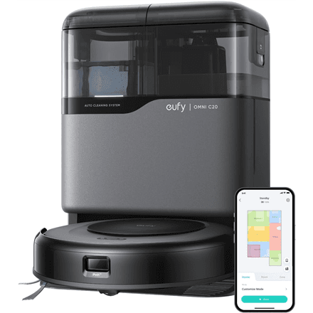 Anker Eufy Robot Vacuum Cleaner with All-in-One Station – image 1