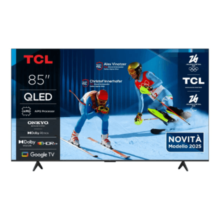 TCL 4K QLED TV | 75T69C | 75 | Smart TV | Google TV | UHD – nuotrauka 1