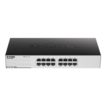 D-Link 16-Port Gigabit Easy Desktop Switch – nuotrauka 1