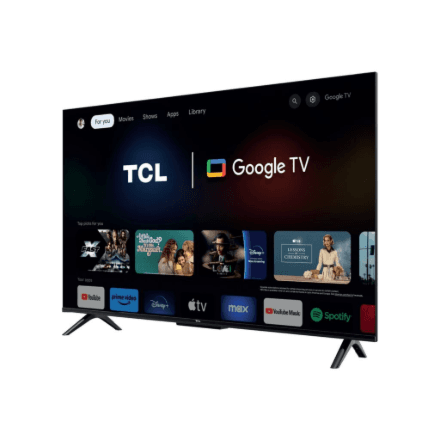 TCL 4K QLED TV | 65T69C | 65 | Smart TV | Google TV | UHD | Black – nuotrauka 1