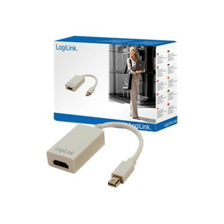 Logilink Adapter Mini DisplayPort to HDMI with Audio: – nuotrauka 1