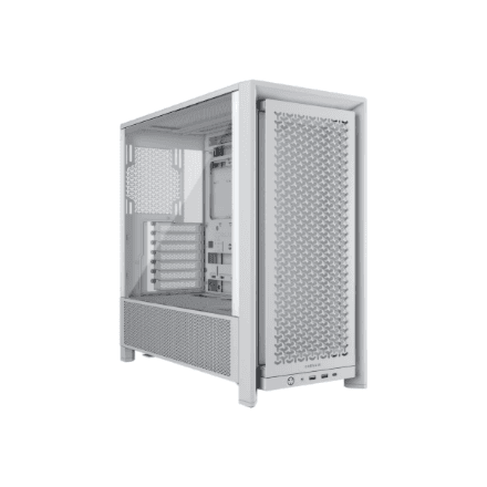 Corsair PC Case | Frame 4000D Modular | White | Mid-Tower – nuotrauka 1