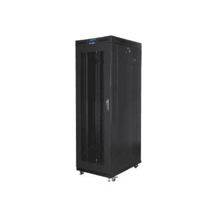 Lanberg Rack cabinet 19" free-standing 37U/800x1000 (flat pack) with glass door lCD V2 – nuotrauka 1