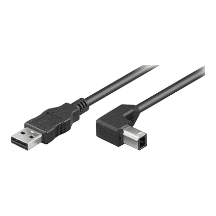 Goobay | USB 2.0 Hi-Speed Cable 90° | USB to USB – nuotrauka 1