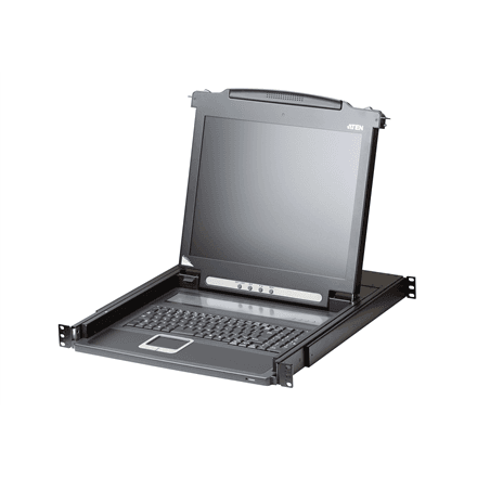 Aten | Single Rail LCD Console (PS/2-USB, VGA) | CL1000N – nuotrauka 1