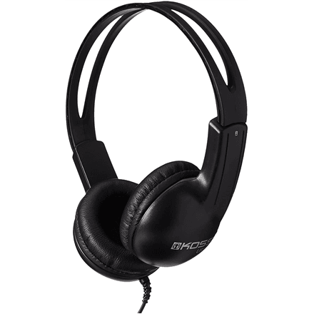 Koss | Headphones | UR10iK | Wired | On-Ear | Microphone | Black | Noise canceling – nuotrauka 1
