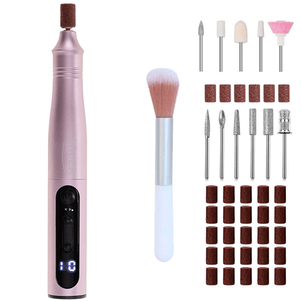 Adler | Electric Nail Drill Set | AD 2181 | Number of power levels 5 | Pink – image 1