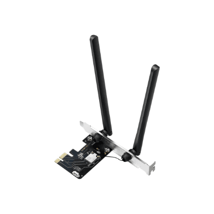 Mercusys | AXE5400 Tri-Band Wi-Fi 6E Bluetooth PCI Express Adapter – nuotrauka 1