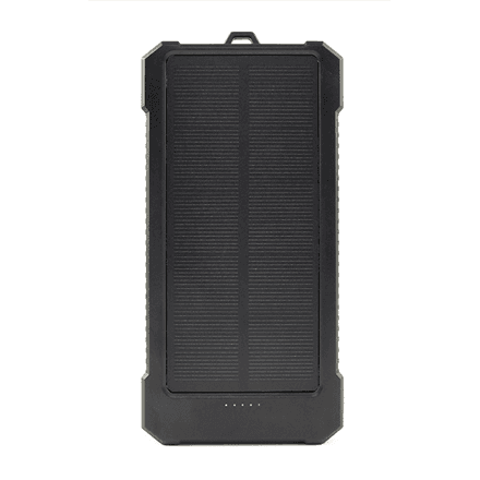 Gembird | Solar Power Bank | PB10-SOLAR-1 | 10000 mAh | Black – nuotrauka 1