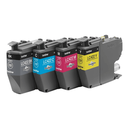 Brother LC422VAL | Ink Cartridge | Black, Cyan, Magenta, Yellow – image 1