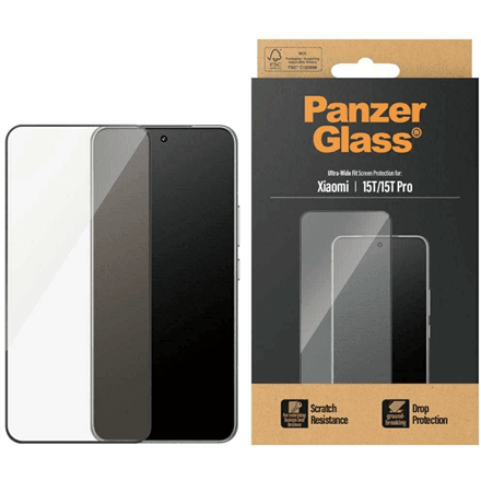 PanzerGlass Screen protector | Xiaomi | 15T/15T Pro | Transparent | Ultra-Wide Fit – image 1