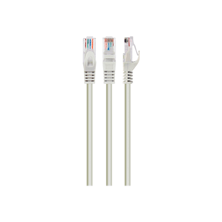 Cablexpert UTP Cat6 Patch cord, grey, 5 m – nuotrauka 1
