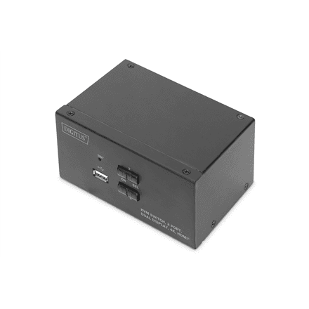 Digitus | KVM Switch, 2 Port, Dual Display, 4K, HDMI | DS-12860 – nuotrauka 1