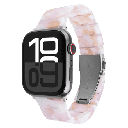 Fixed | Resin Strap for Apple Watch 38/40/41mm | Candy Pink | Epoxy Resin – image 1