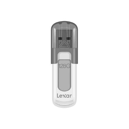 Lexar | Flash drive | JumpDrive V100 | 128 GB | USB Type-A | Grey – nuotrauka 1