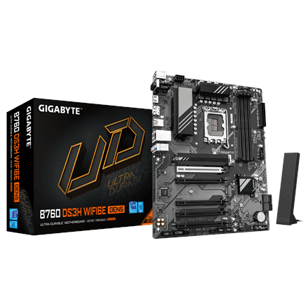 Gigabyte B760 DS3H WF6E GEN5 · Processor family Intel · Processor socket LGA1700 – image 1