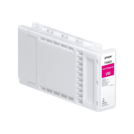Epson Singlepack Vivid Magenta T44Q34N UltraChrome PRO 12 350ml · Epson Singlepack UltraChrome PRO 12 · T44Q3 – nuotrauka 1