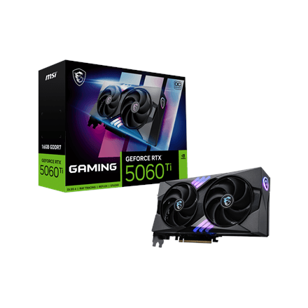 MSI GeForce RTX 5060 Ti 16G GAMING OC · NVIDIA · 16 GB – nuotrauka 1