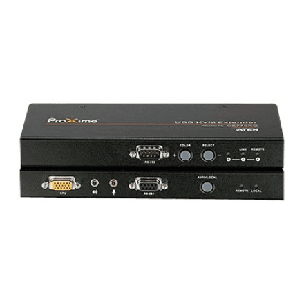 Aten CE770 USB VGA/Audio Cat 5 KVM Extender with Deskew (1280 x 1024@300m) · Aten · CE770 USB VGA/Audio Cat 5 KVM Extender with Deskew (1280 x 1024@300m) – nuotrauka 1
