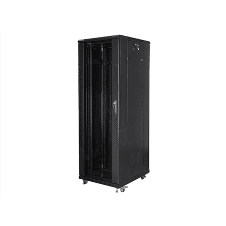 Lanberg | Rack cabinet 19" free-standing 37U/600x800 (flat pack) | FF01-6837-12B | Black – nuotrauka 1