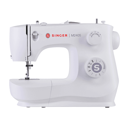 Singer | Sewing Machine | M2405 | Number of stitches 11 | Number of buttonholes 1 | White – nuotrauka 1
