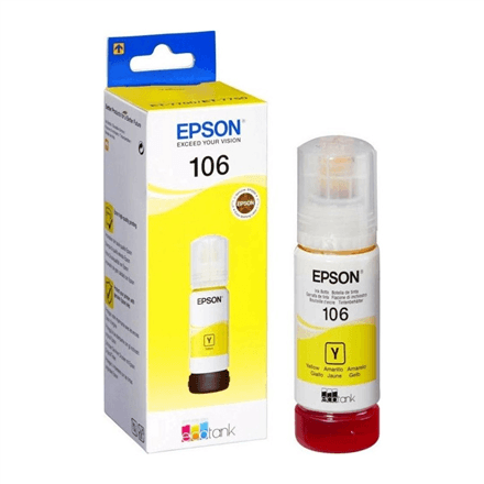 Epson Ecotank | 106 | Ink Bottle | Yellow – nuotrauka 1