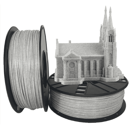 Flashforge PLA "marble" filament, 1.75 mm, 1 kg – image 1