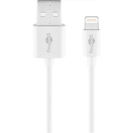Goobay Lightning USB charging and sync cable – image 1