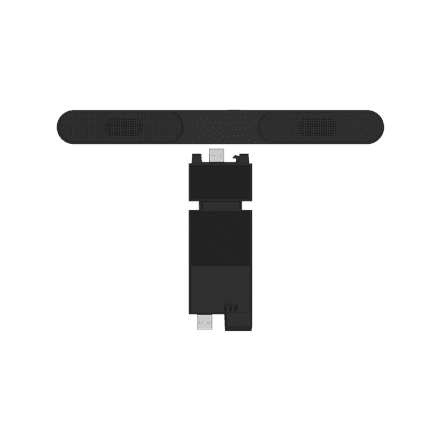 Lenovo | ThinkVison Monitor Soundbar | MS30 (S) | 4 Ω | Black – nuotrauka 1