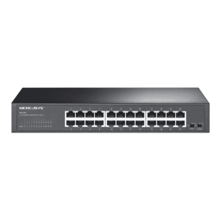 Mercusys MS124GS 24-Port Gigabit Desktop/Rackmount Switch | Mercusys – nuotrauka 1