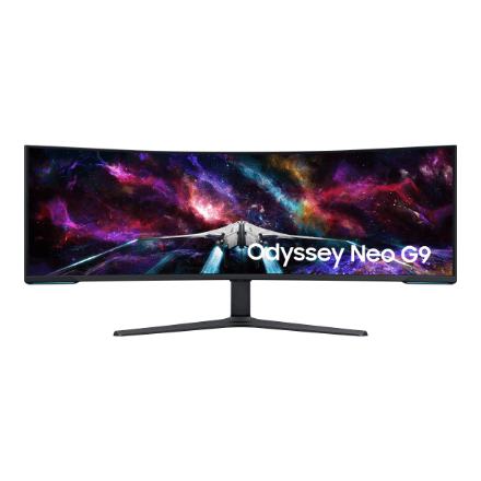 Samsung Odyssey Neo G9 G95NC curved screen – nuotrauka 1