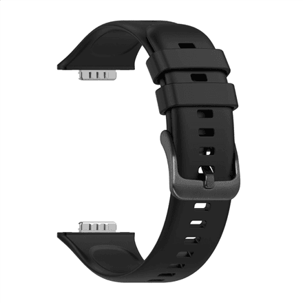 Fixed | Silicone Strap for Huawei Watch Fit 2/Fit 2 Classic | Black – image 1