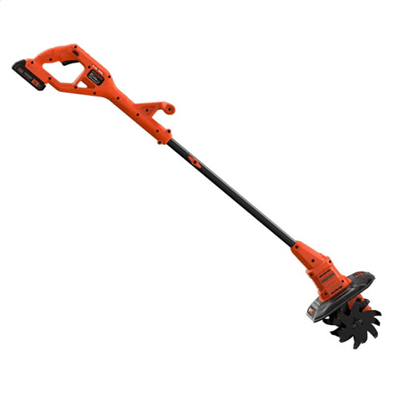 BLACK & DECKER BETL1820L-QW Tiller, Loaded, 18 V, 2 Ah – nuotrauka 1