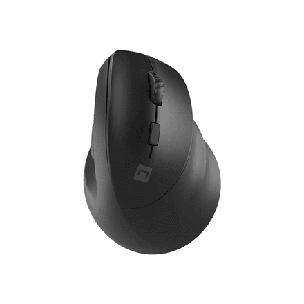 Natec | Vertical Mouse | Crake 2 | Wireless | Vertical Mouse | Bluetooth, 2.4GHz | Black – nuotrauka 1