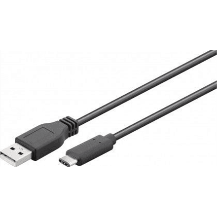 Goobay | USB 2.0 cable | USB-C to USB-A USB-C male | USB 2.0 male (type A) – nuotrauka 1