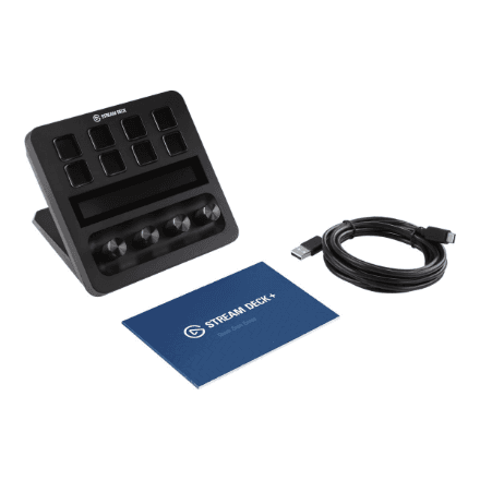 Elgato | Stream Deck+ | 10GBD9901 | Black – image 1