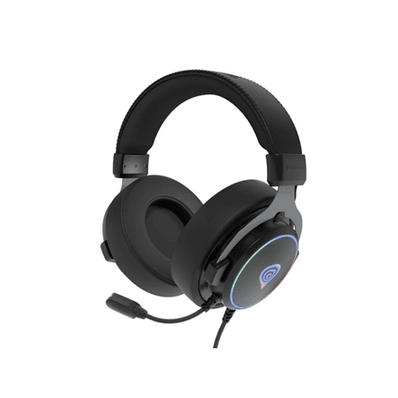 Genesis | Gaming Headset | Neon 764 | Wired | Over-Ear | Microphone | Black – image 1