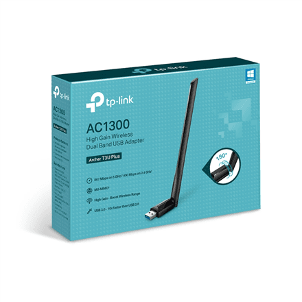TP-LINK | Dual Band USB Adapter | Archer T3U Plus – image 1
