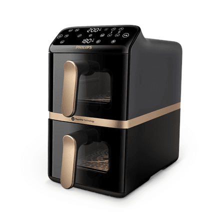Philips Dual Basket Airfryer · NA462/70 4000 Series · Power 2750 W – image 1