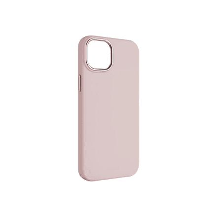 Fixed | MagFlow | Back cover | Apple | iPhone 15 Pro | Liquid silicon | Pink – nuotrauka 1